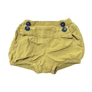 Baby Boden Corduroy Button Shorts Size 12-18m